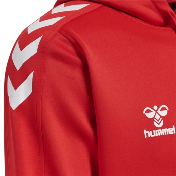 Kinder Hoodie Hummel Core XK Poly Sweat - Rot